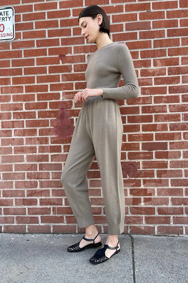 Base Pants in Stoneware