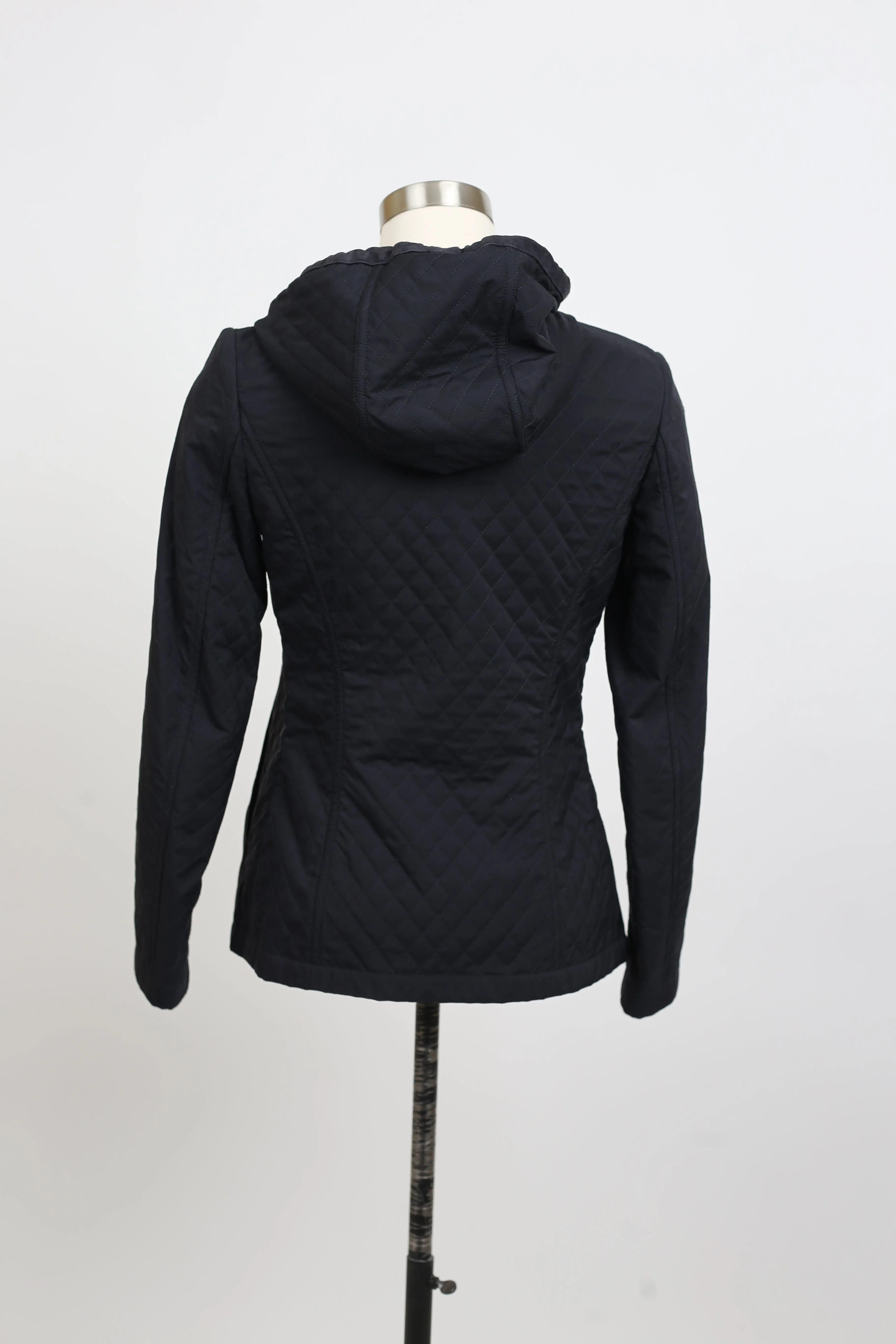 Cashmere Lined Diamond Quilted Jacket