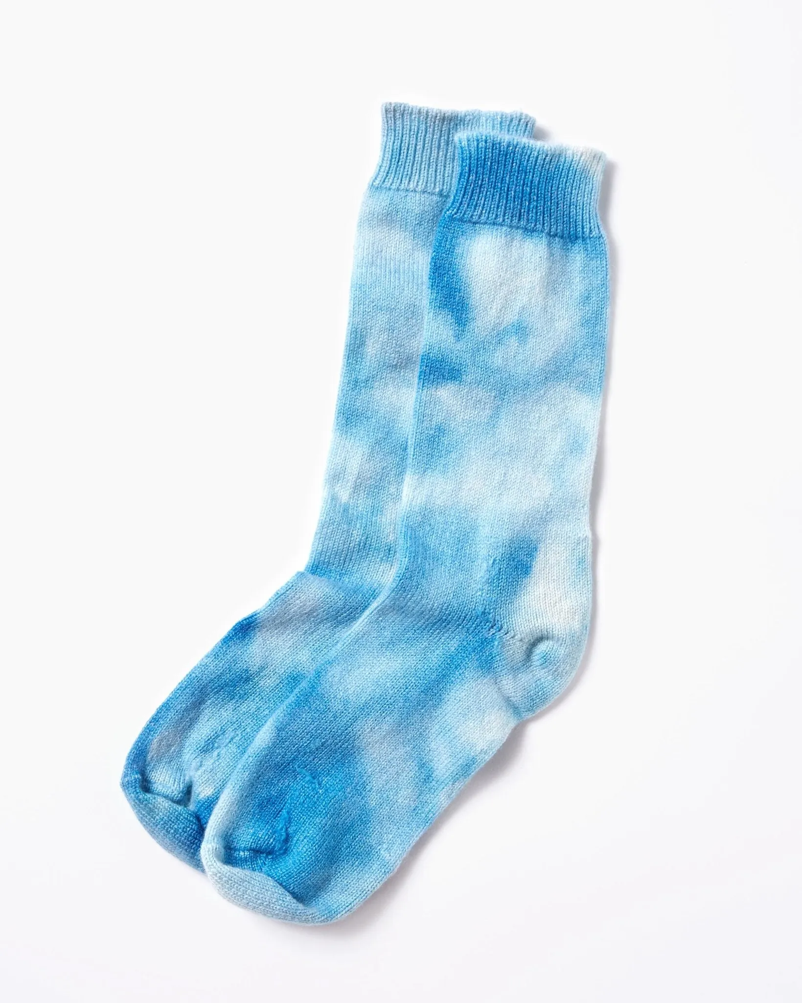 Cashmere Socks in Blue