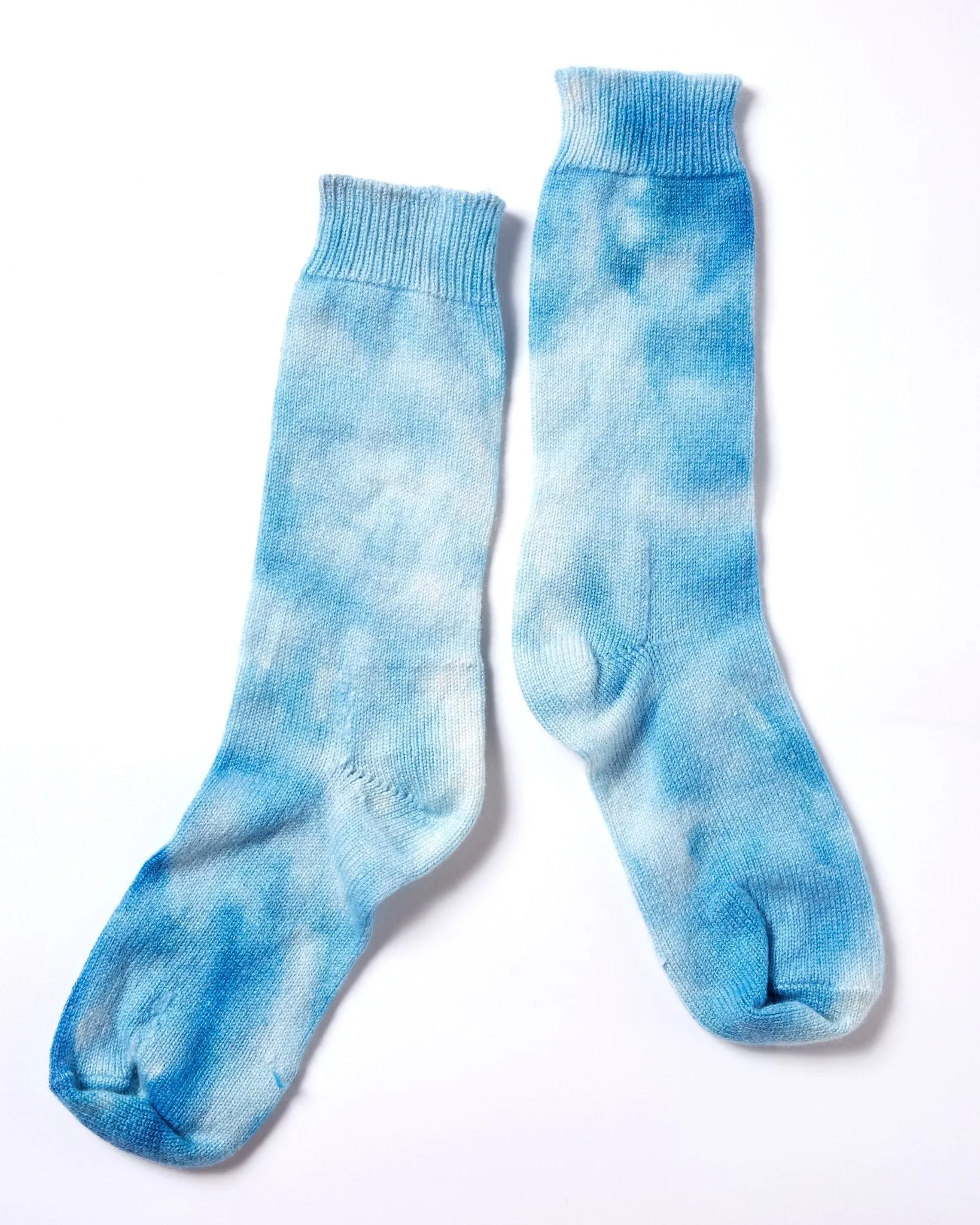 Cashmere Socks in Blue