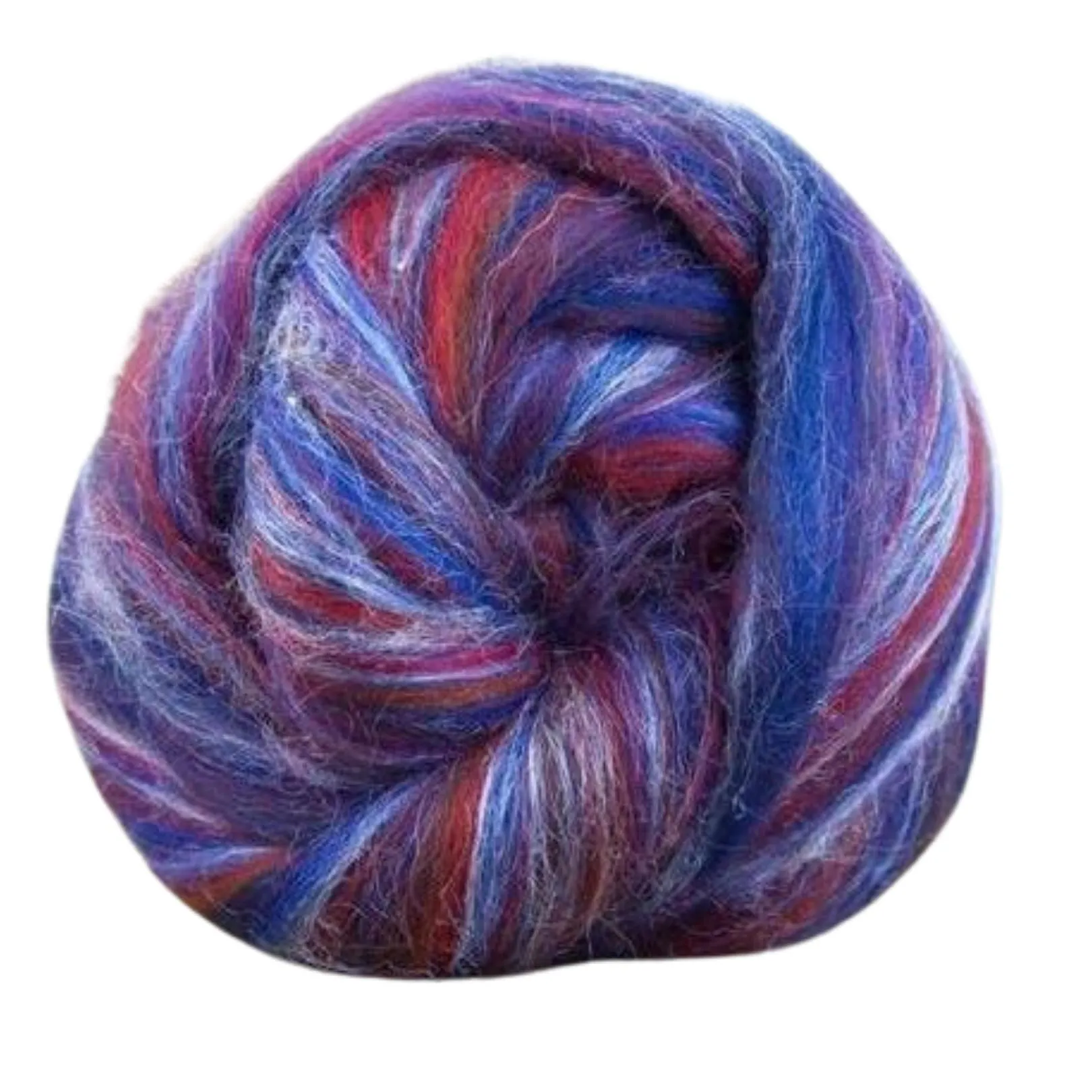 Constellation Range Roving (8 Ounces) | Tonal Blend of 70% Dyed Merino and 30% Fine Tussah Silk, 21 Micron