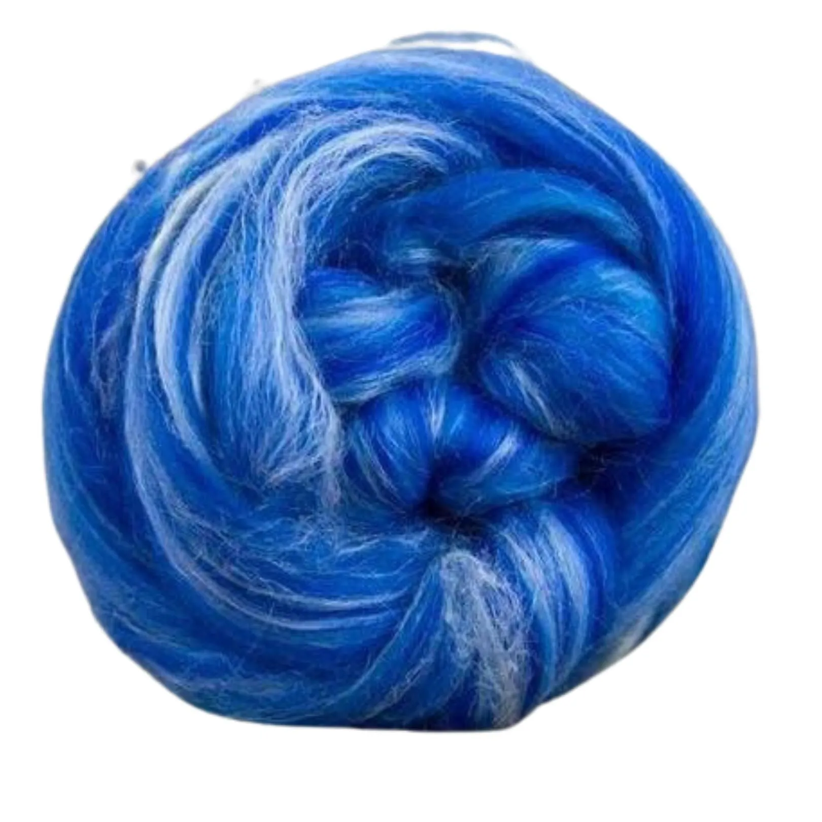 Constellation Range Roving (8 Ounces) | Tonal Blend of 70% Dyed Merino and 30% Fine Tussah Silk, 21 Micron