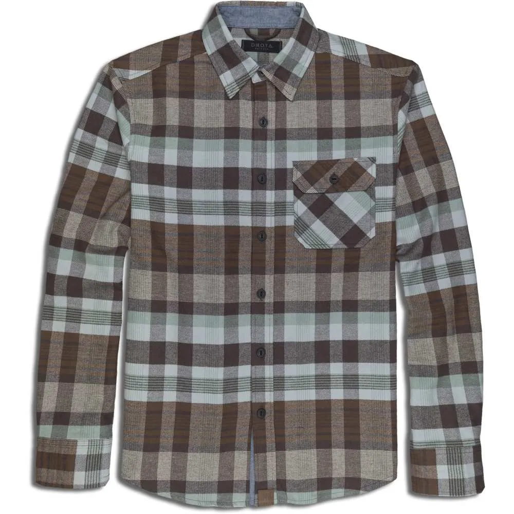 Dakota Grizzly Men's Brock Long Sleeve Flannel Shirt