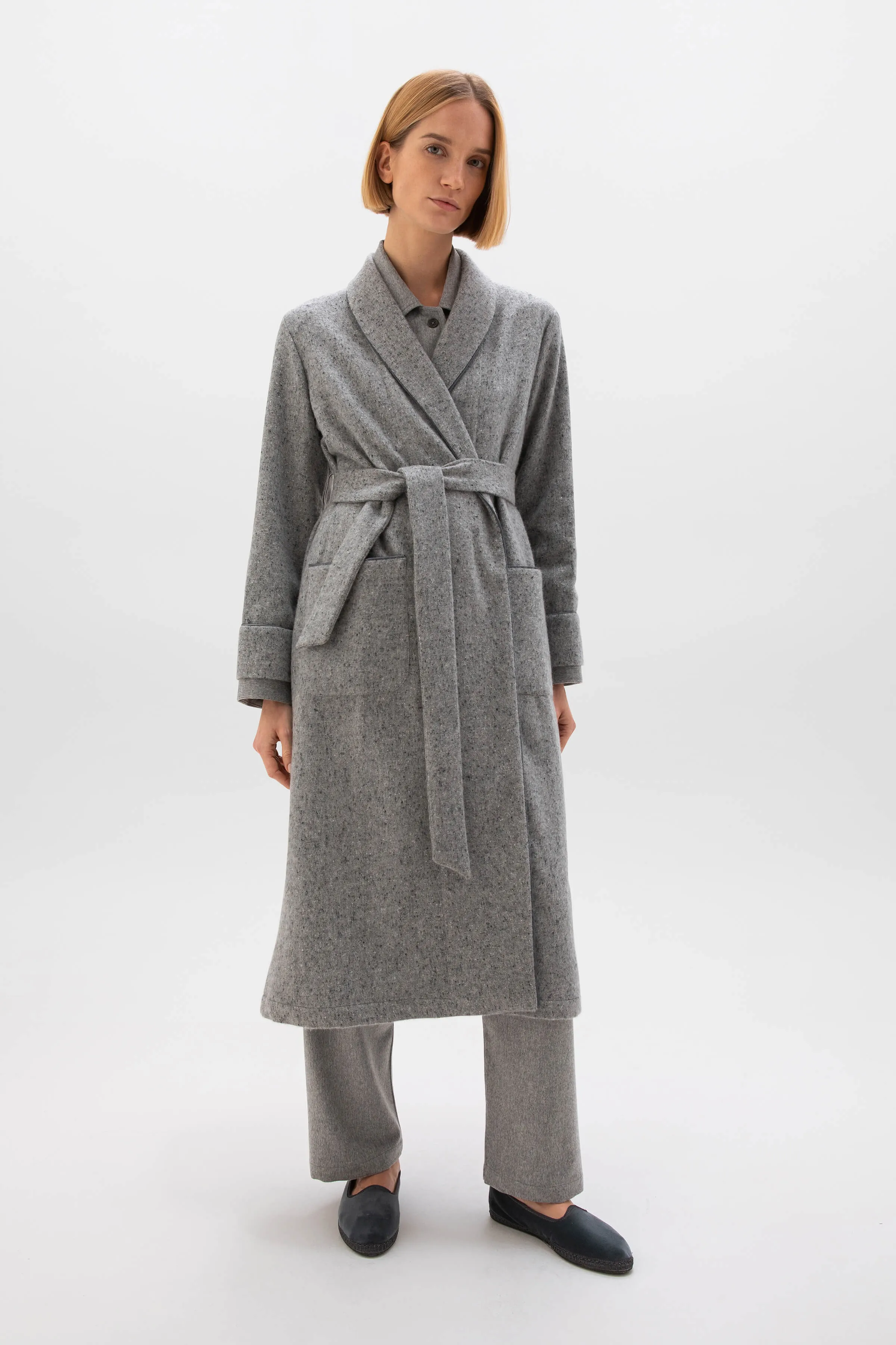 Donegal Cashmere Dressing Gown