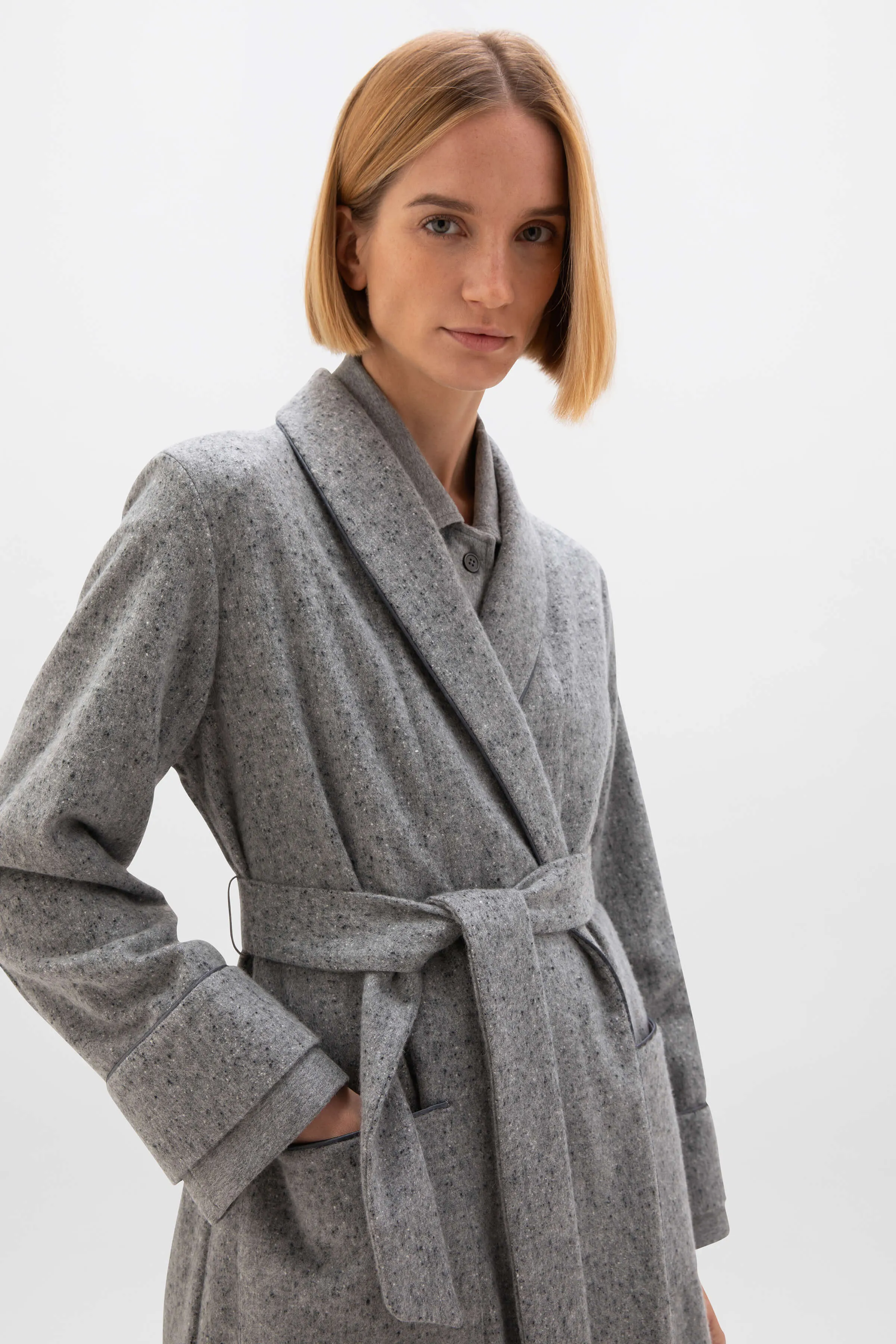 Donegal Cashmere Dressing Gown