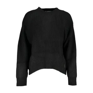 Patrizia Pepe Chic Turtleneck Sweater with Contrast Accents