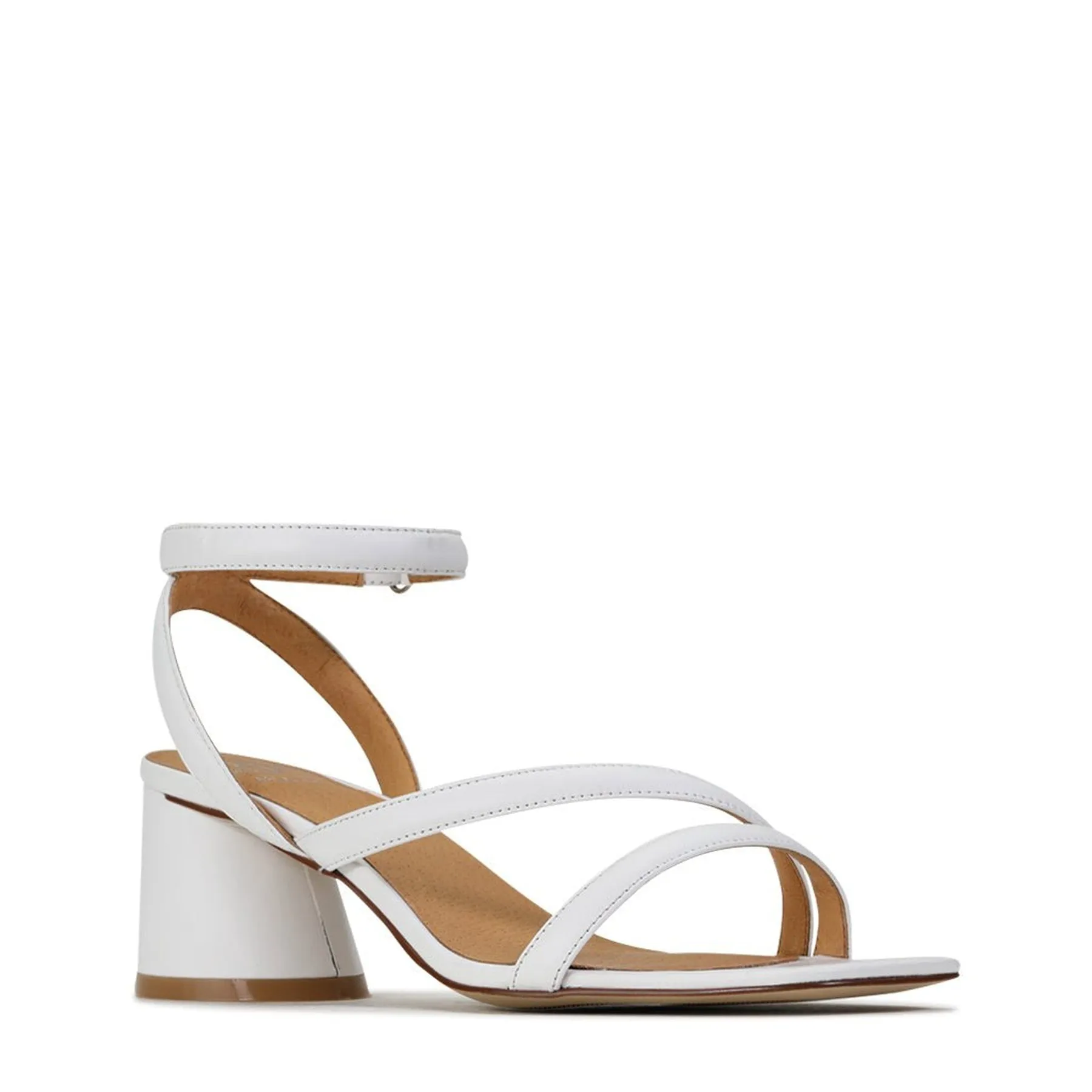 PETRICIA BLOCK HEEL SANDAL LEATHER