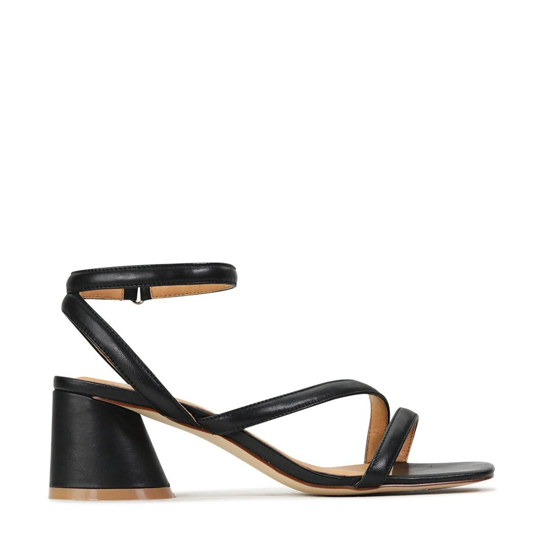 PETRICIA BLOCK HEEL SANDAL LEATHER