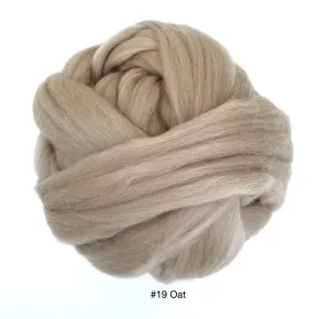 Polish Merino Wool Top - Oak