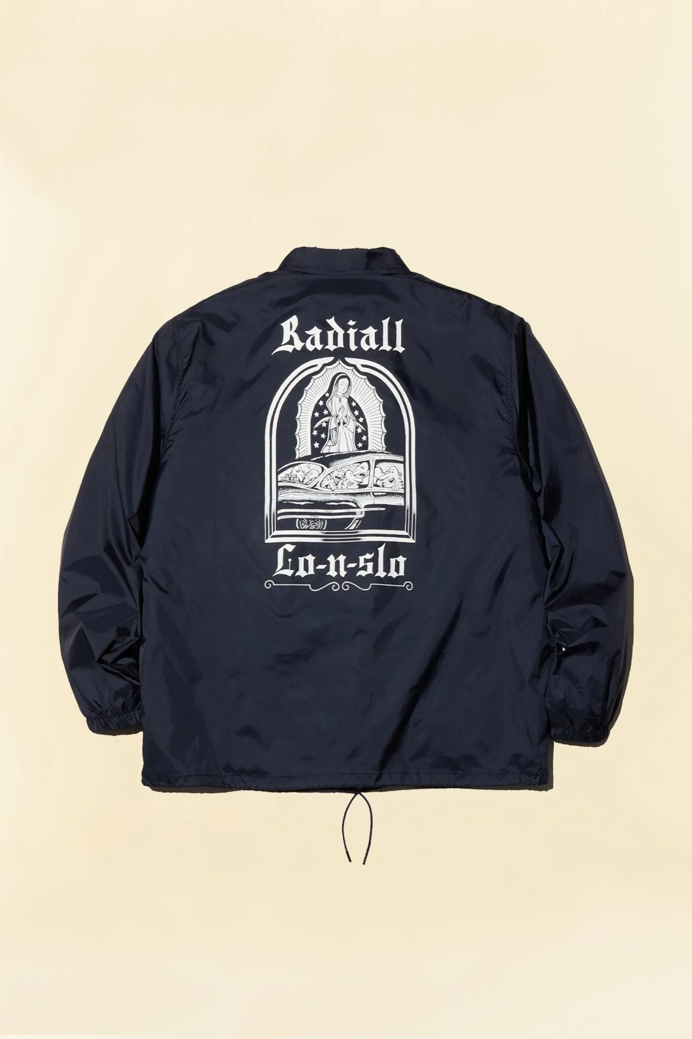 Radiall Lo N Slo Windbreaker Jacket - Dark Navy