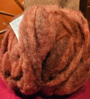 Roving RRM-34 Rusty Mauve Romney - 7.6 ounces