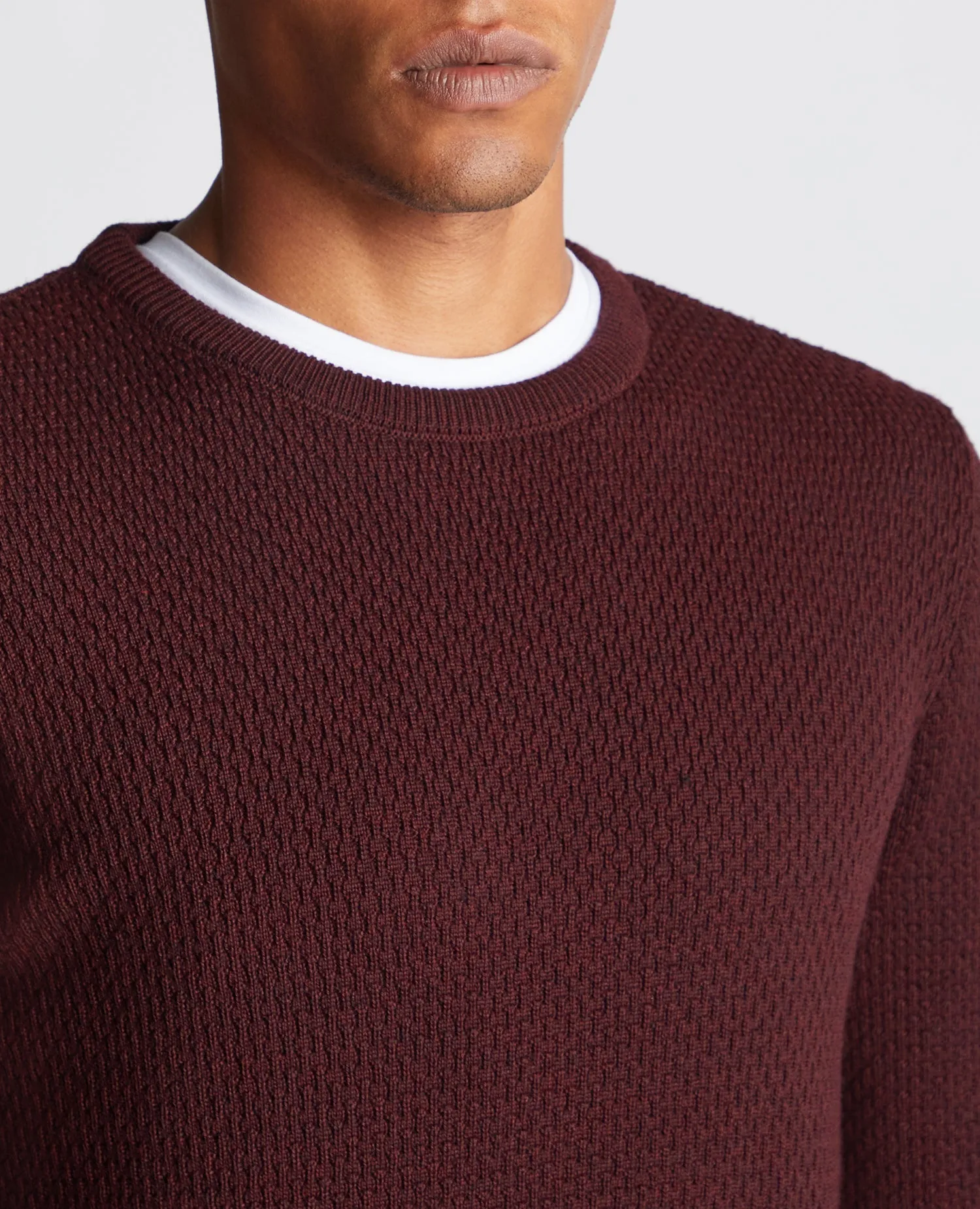 Slim Fit Merino Wool-Blend Sweater