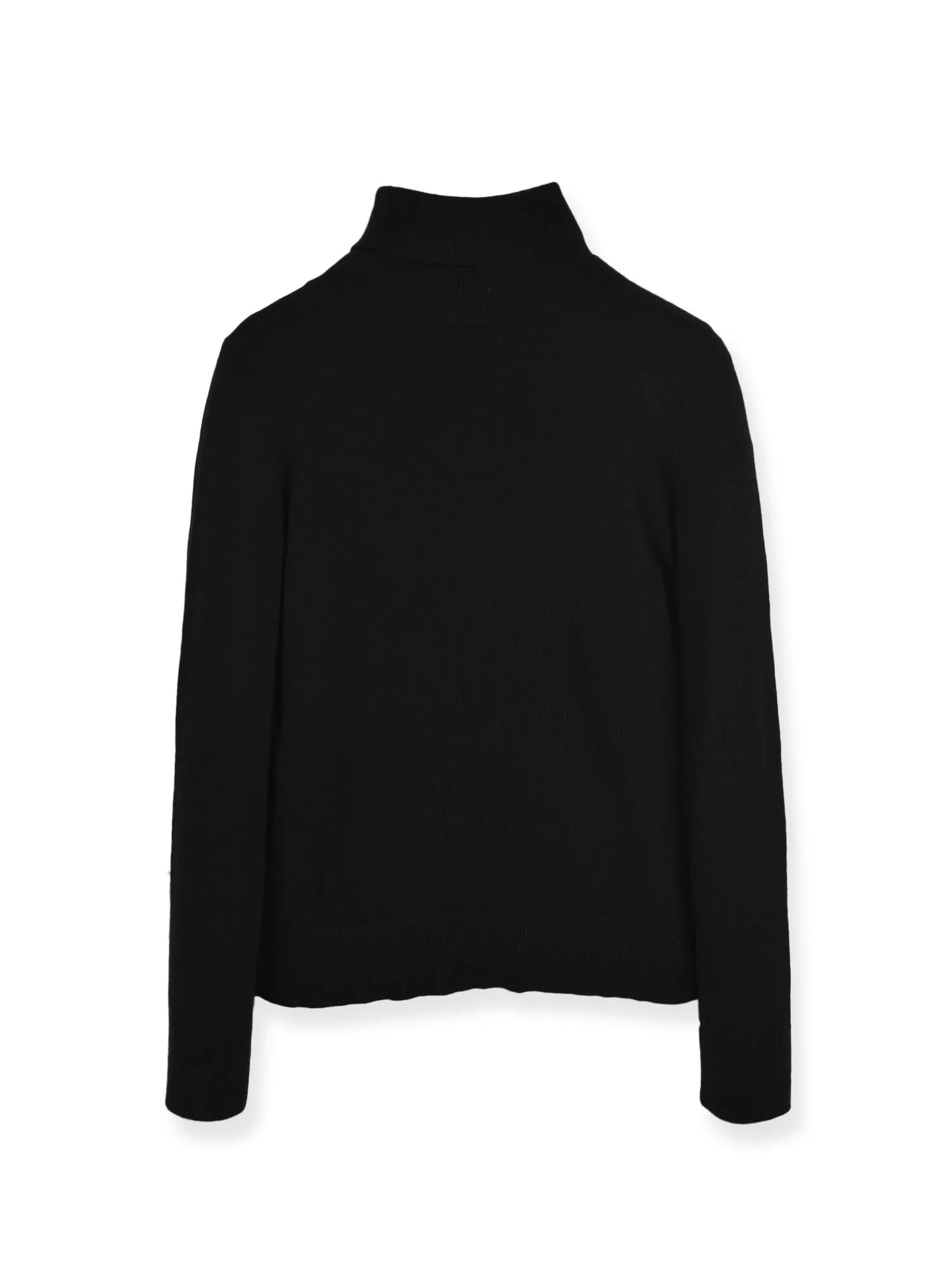 Turtleneck Slimfit Sweater_Black