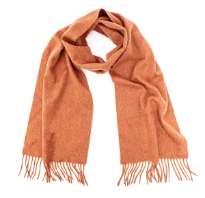 Warm Ginger Pure Cashmere Sandford Scarf