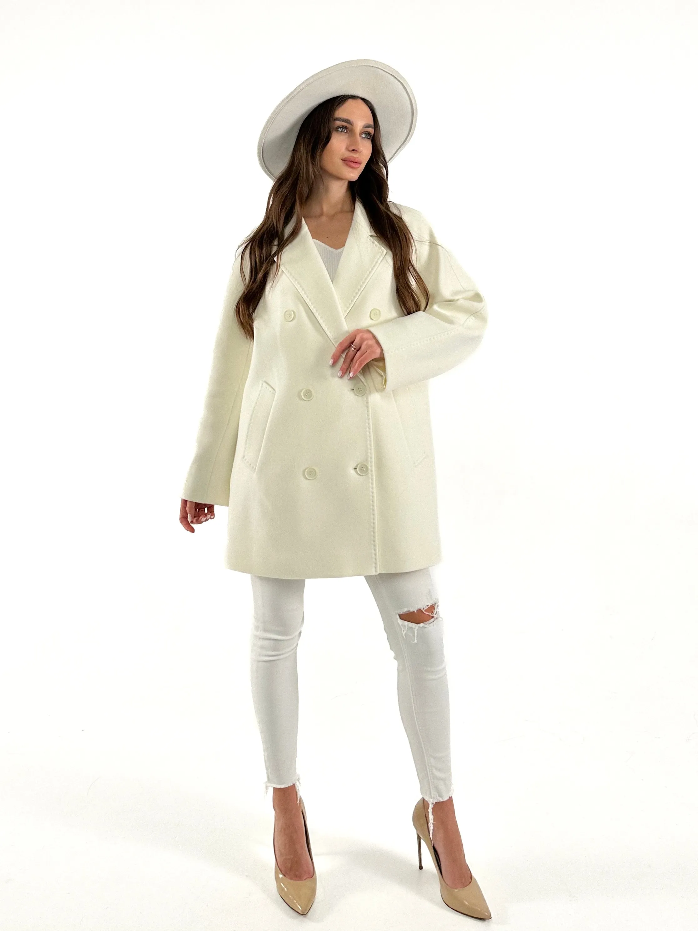 Wool Blend Coat